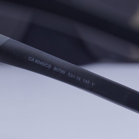 Carrera CA 8045/CS 0807 SP Square Sunglasses - Black/Magnetic Polarized - Picture 7 of 11